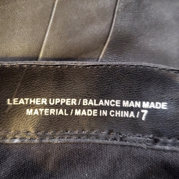 FITZWELL 15" TALL BLACK LEATHER POINTED TOE BOOT Sz 7 - Picture 2 of 7